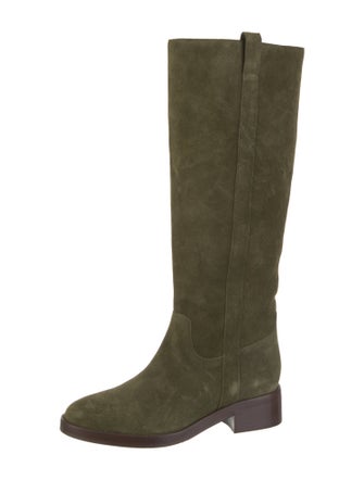 Sézane Suede Riding Boots