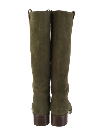 Sézane Suede Riding Boots