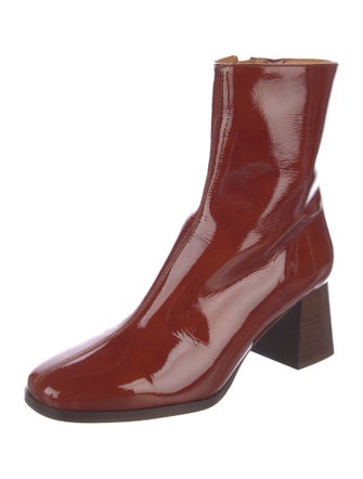 Sézane Patent Leather Boots
