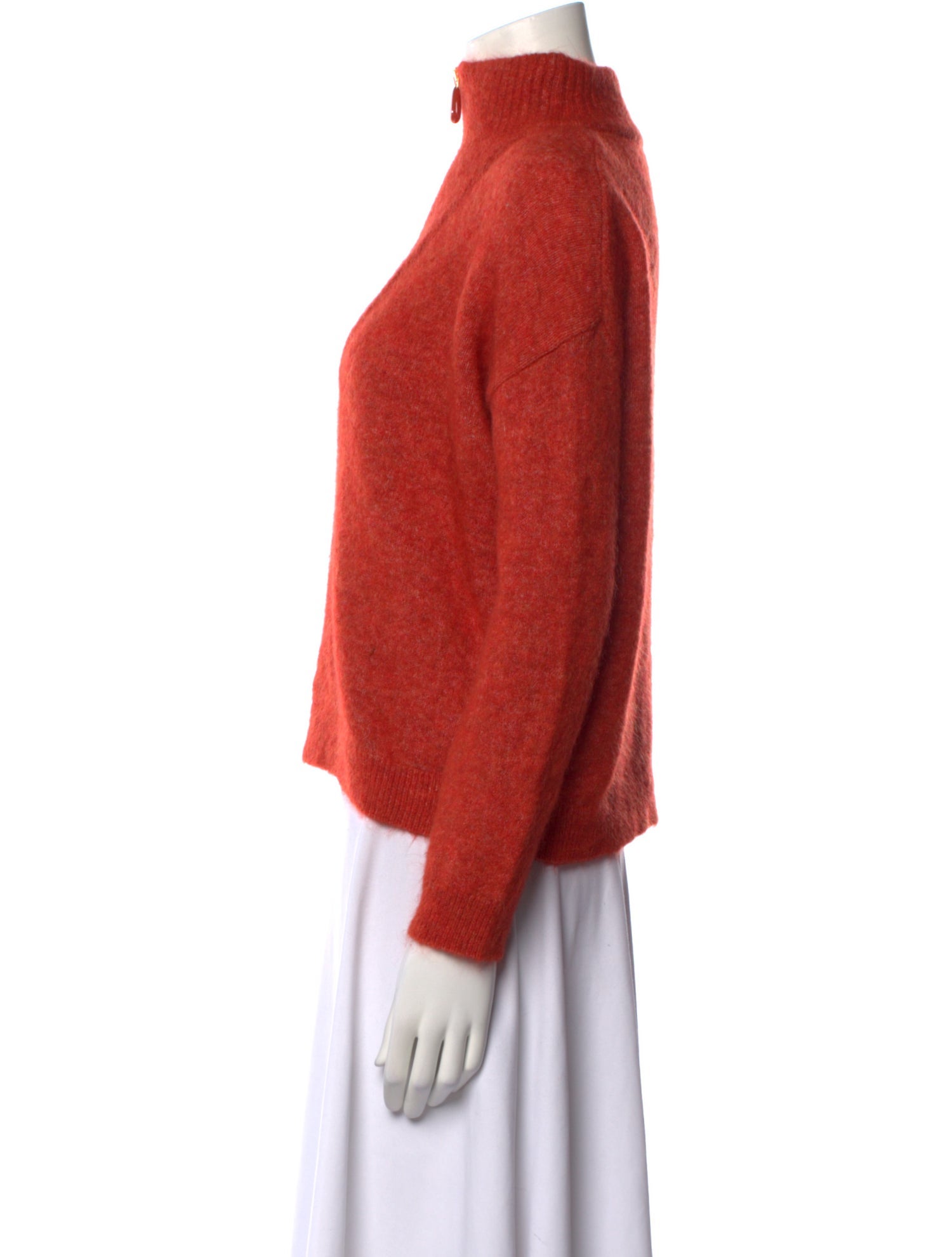 Sézane Mock Neck Sweater