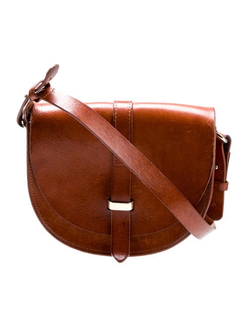 Sézane Leather Crossbody Bag