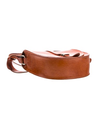 Sézane Leather Crossbody Bag