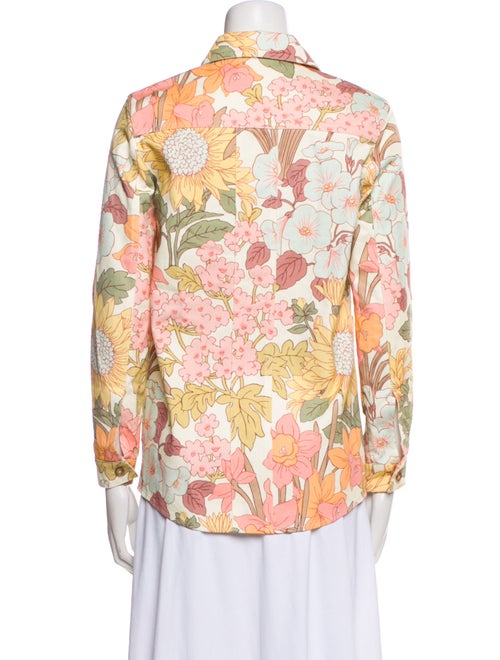 Sézane Floral Print Blazer