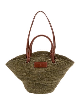 Sézane Raffia Shoulder Bag