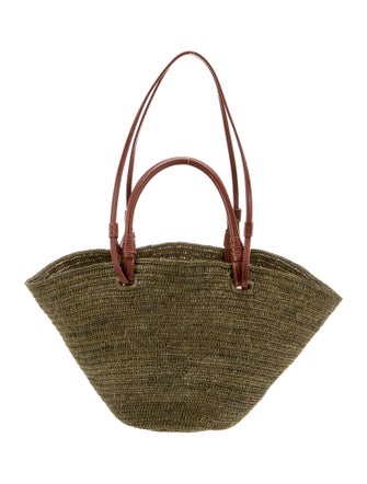 Sézane Raffia Shoulder Bag