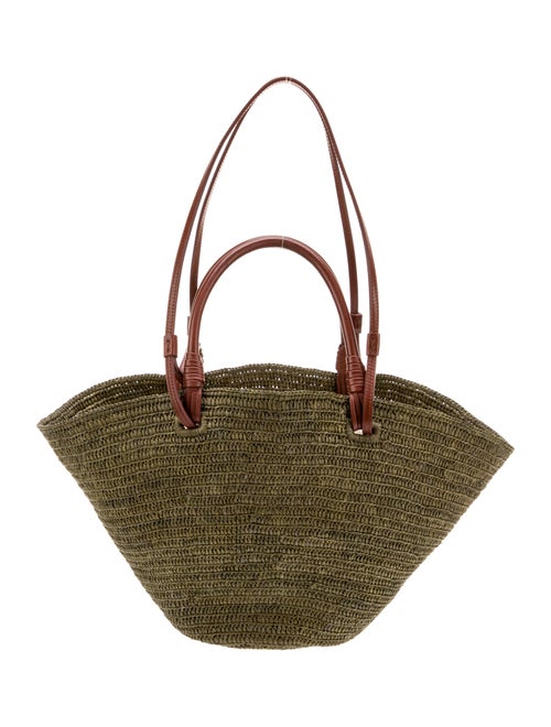 Sézane Raffia Shoulder Bag
