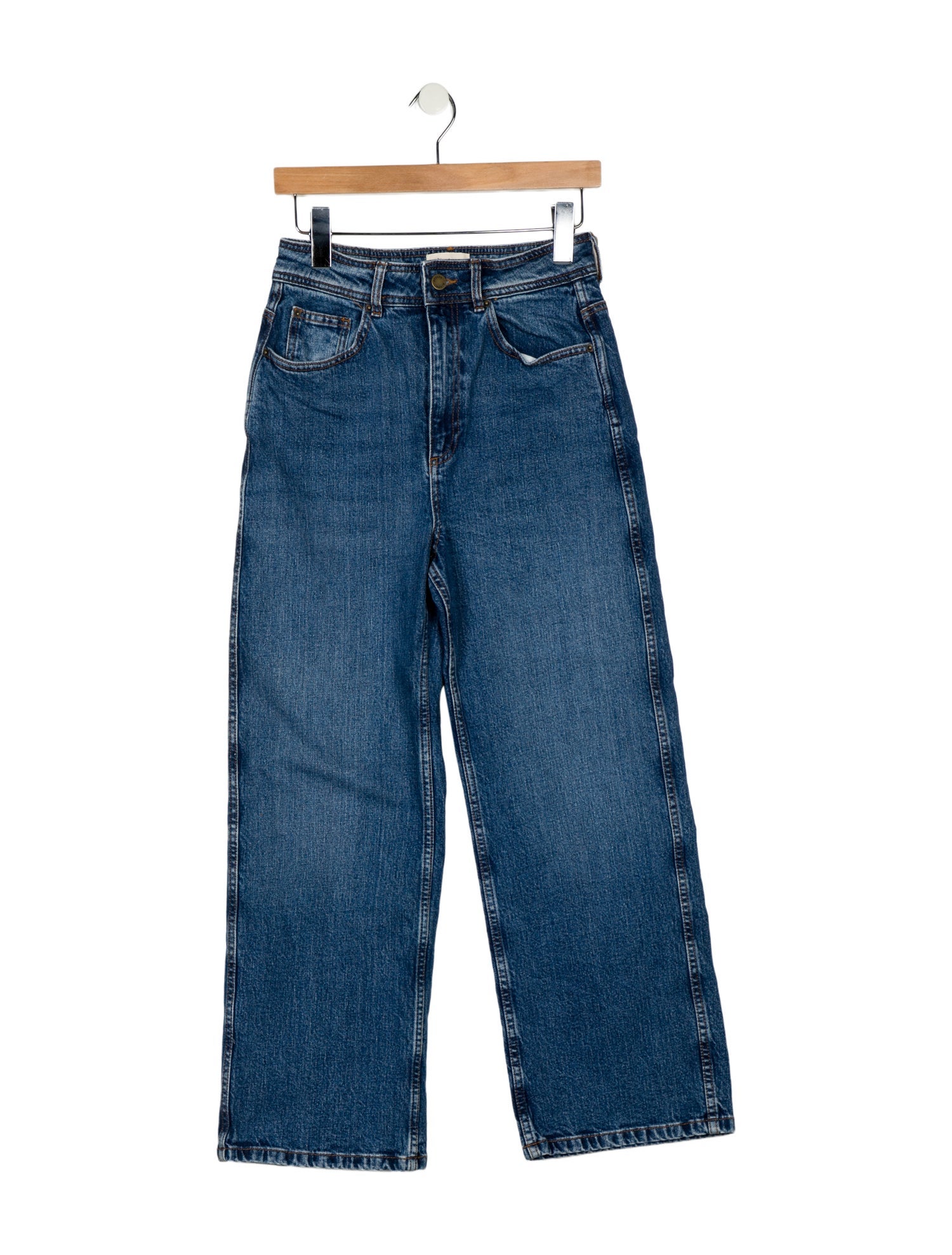 Sézane High-Rise Wide Leg Jeans