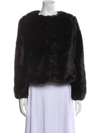 Sézane Faux Fur Faux Fur Jacket