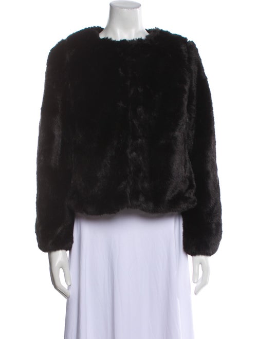 Sézane Faux Fur Faux Fur Jacket