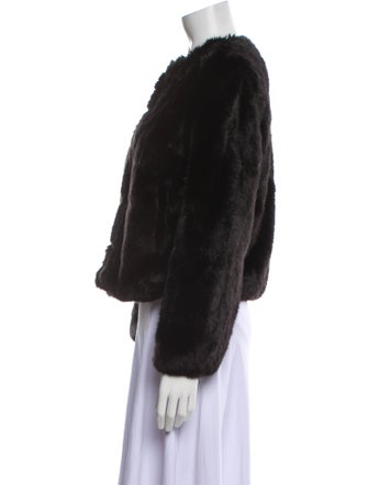 Sézane Faux Fur Faux Fur Jacket