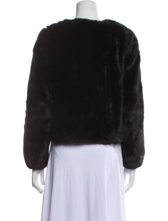 Sézane Faux Fur Faux Fur Jacket