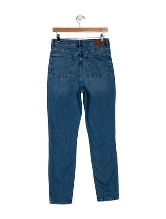 Sézane High-Rise Straight Leg Jeans
