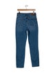 Sézane High-Rise Straight Leg Jeans