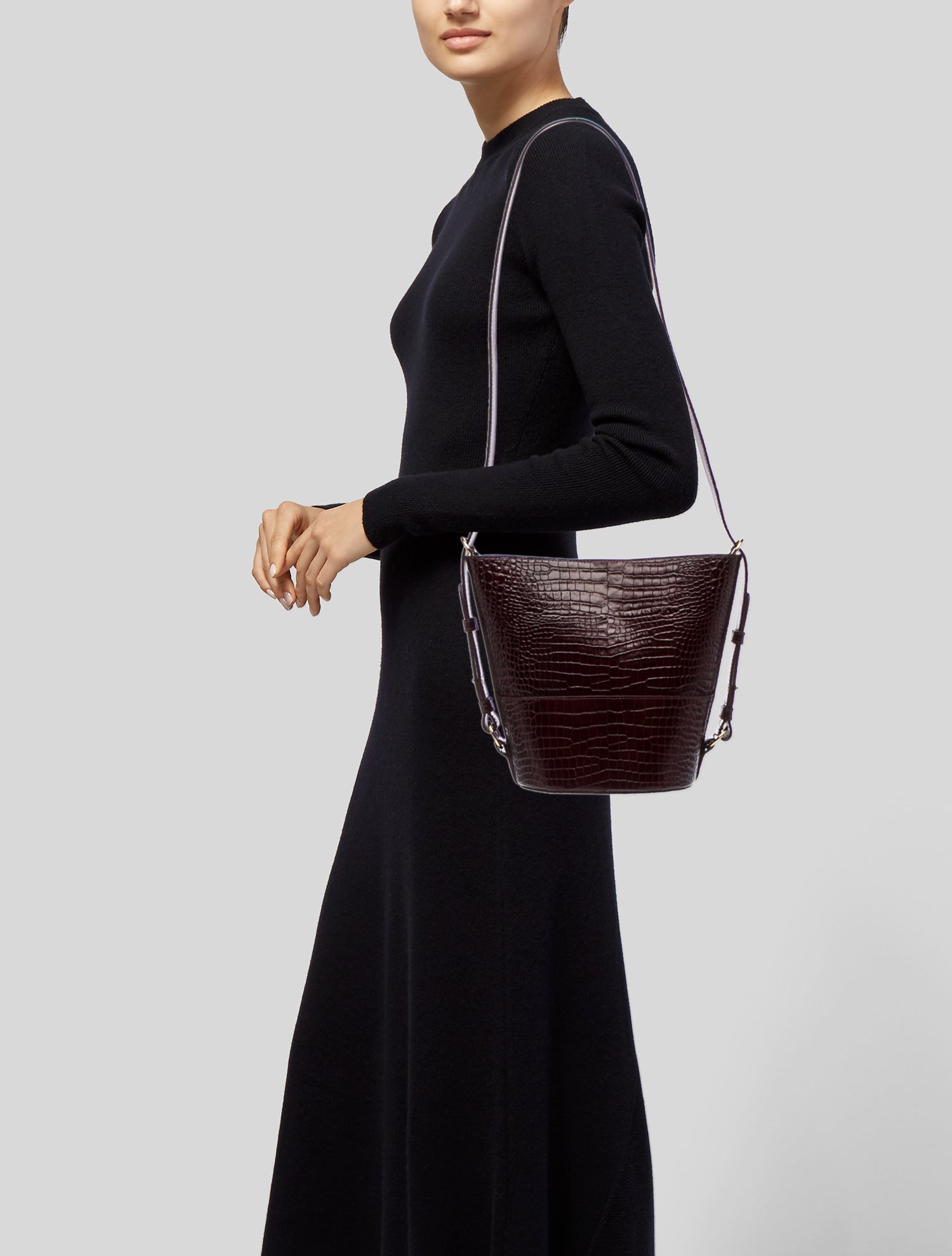 Sézane Leather Shoulder Bag