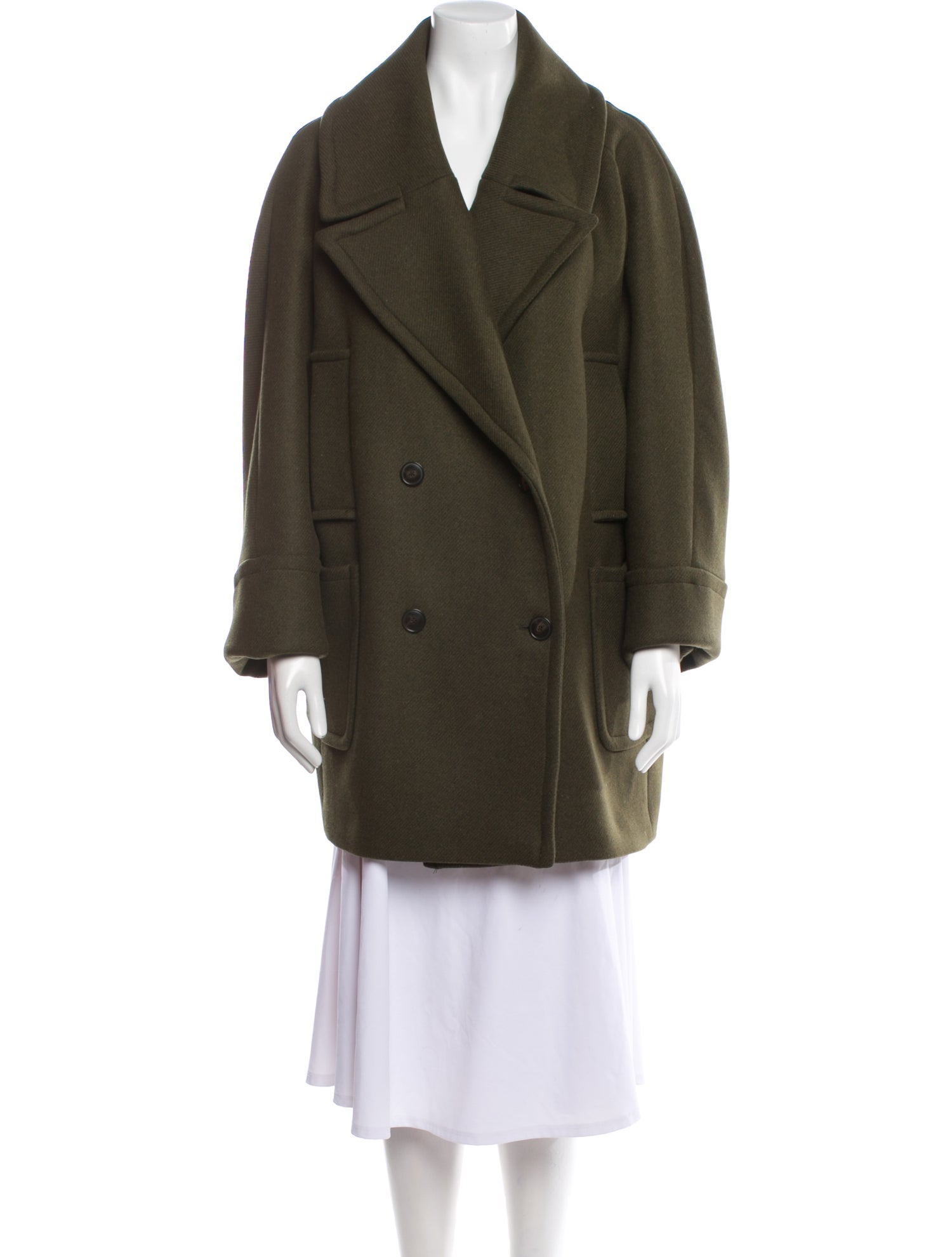 Sézane Wool Peacoat w/ Tags