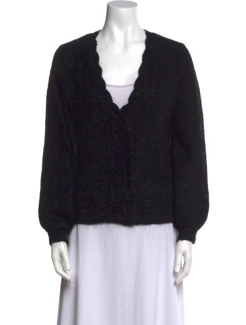 Sézane Mohair V-Neck Sweater