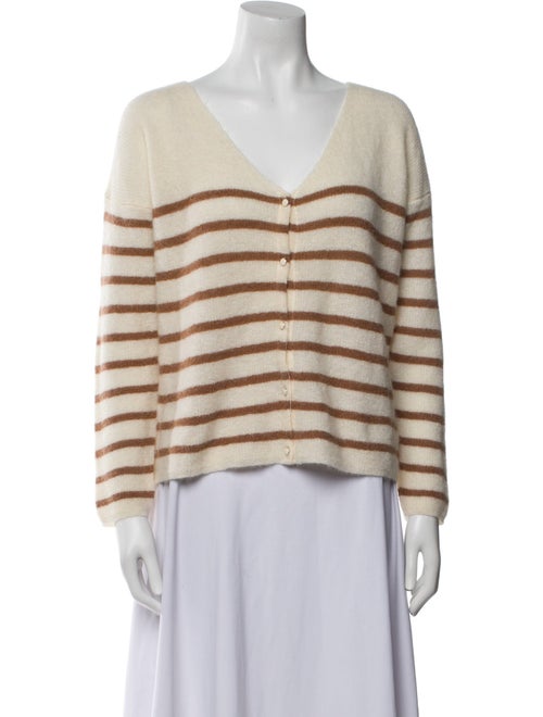 Sézane Mohair Striped Sweater