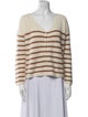 Sézane Mohair Striped Sweater