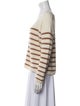 Sézane Mohair Striped Sweater