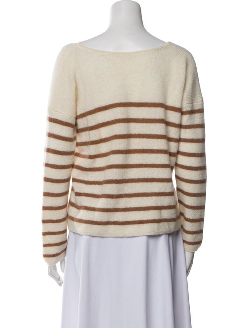 Sézane Mohair Striped Sweater