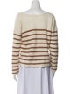 Sézane Mohair Striped Sweater