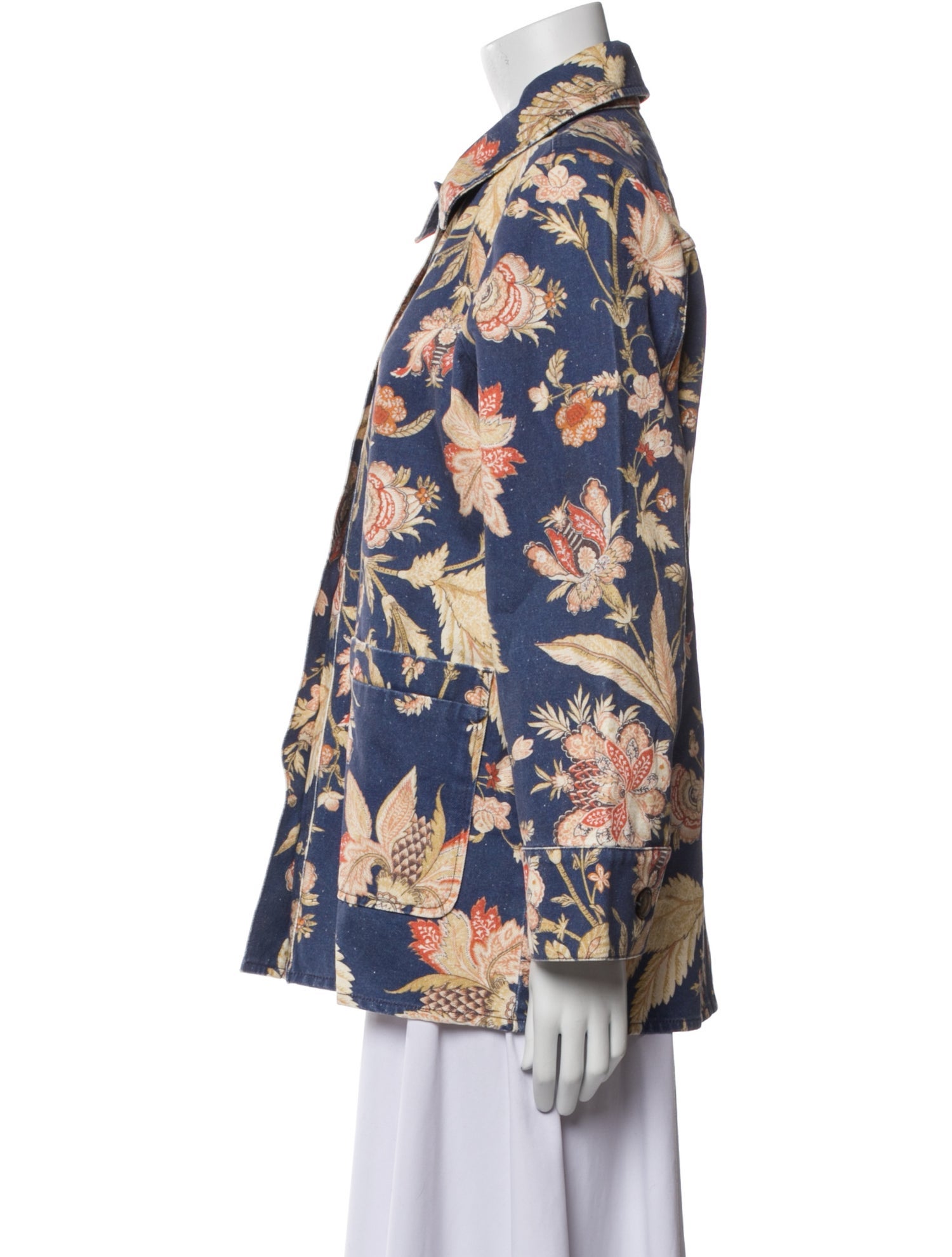 Sézane Floral Print Jacket w/ Tags