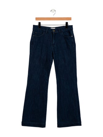 Sézane Mid-Rise Wide Leg Jeans