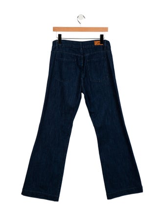 Sézane Mid-Rise Wide Leg Jeans