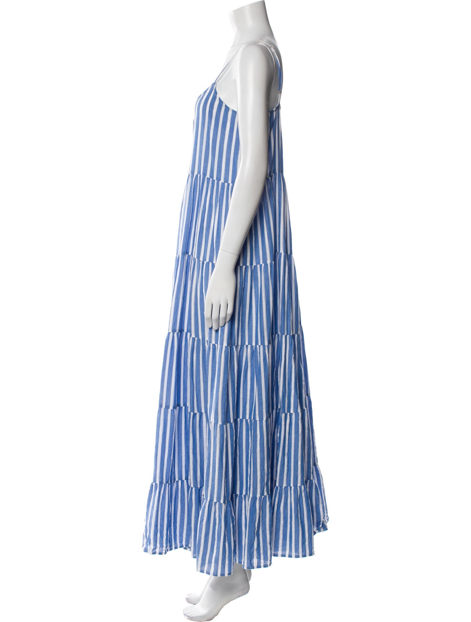 Sézane Striped Long Dress