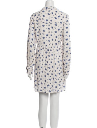 Sézane Floral Print Mini Dress