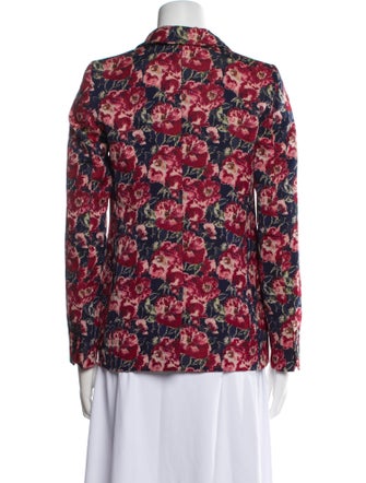 Sézane Floral Print Blazer