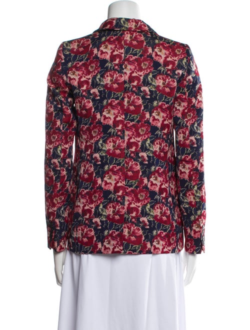 Sézane Floral Print Blazer