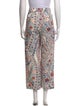 Sézane Printed Wide Leg Pants