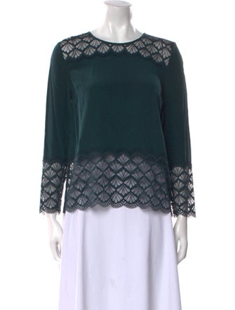 Sézane Silk Printed Blouse