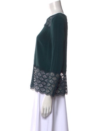 Sézane Silk Printed Blouse