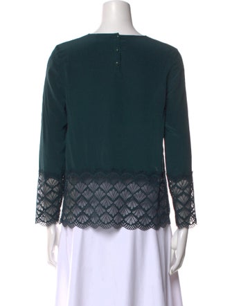 Sézane Silk Printed Blouse