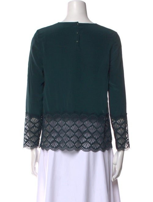 Sézane Silk Printed Blouse