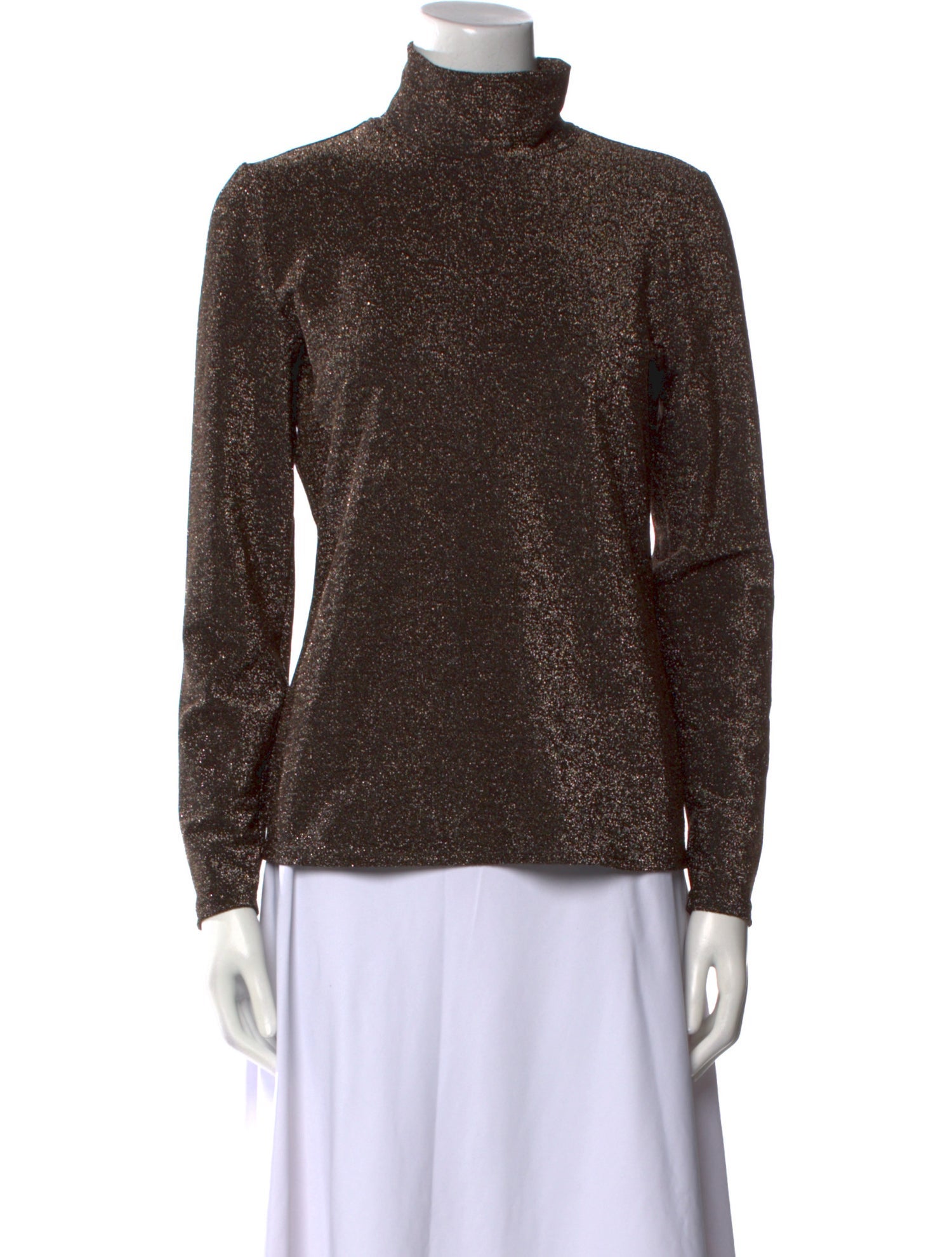 Sézane Turtleneck Long Sleeve Top