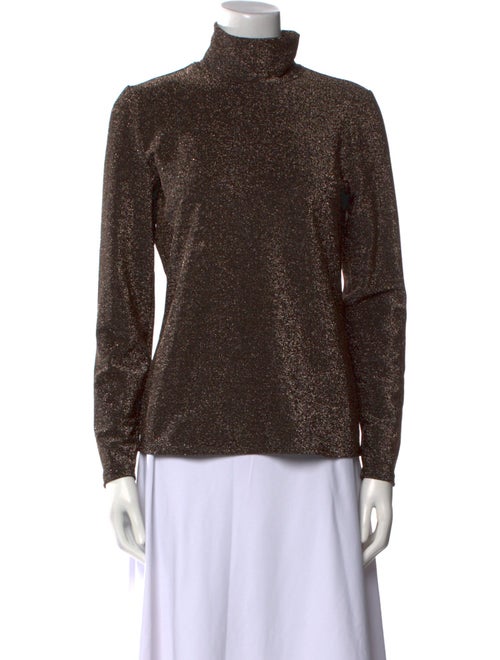 Sézane Turtleneck Long Sleeve Top