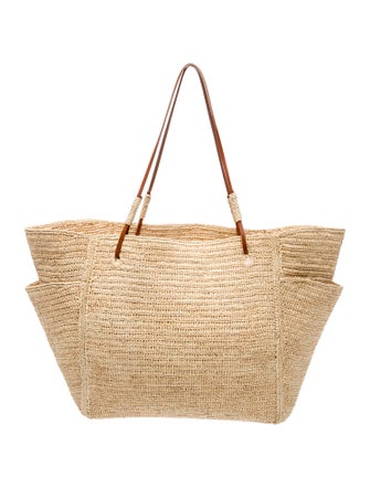 Sézane Raffia Tote