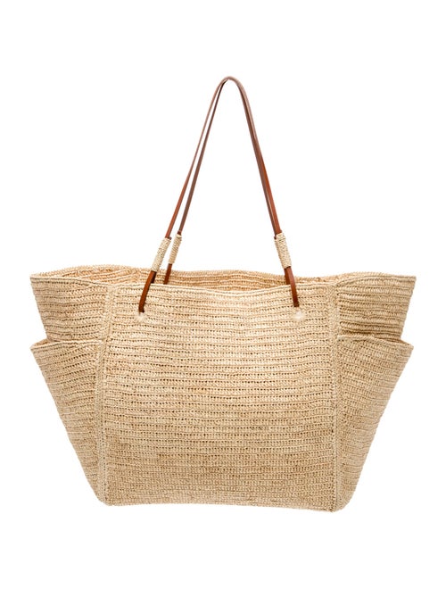 Sézane Raffia Tote