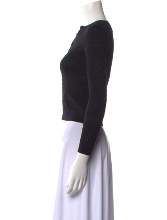 Sézane Merino Wool V-Neck Crop Top