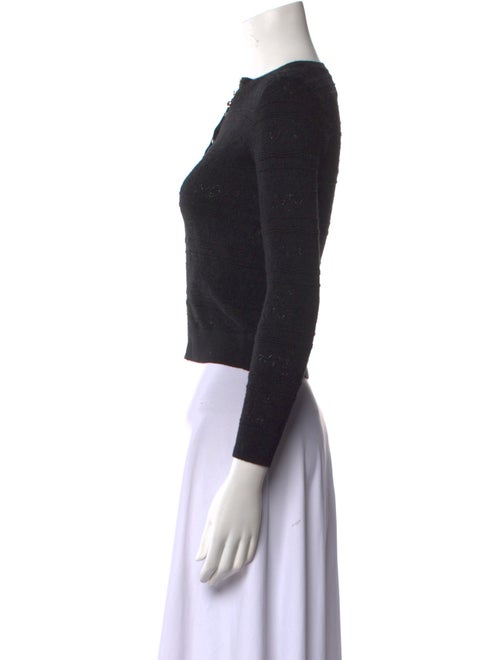 Sézane Merino Wool V-Neck Crop Top