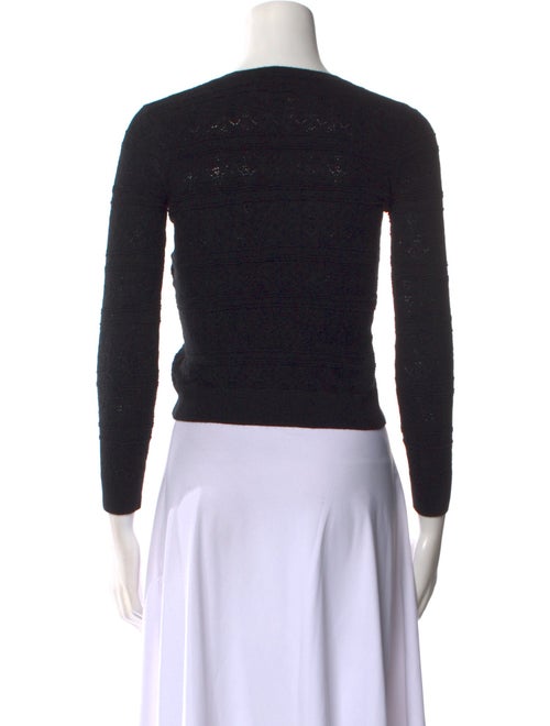 Sézane Merino Wool V-Neck Crop Top