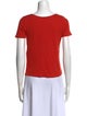 Sézane V-Neck Short Sleeve T-Shirt
