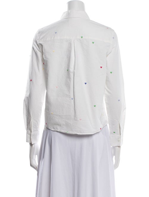 Sézane Long Sleeve Button-Up Top