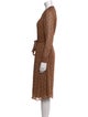Sézane Printed Midi Length Dress