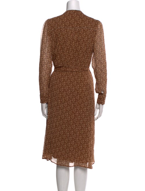 Sézane Printed Midi Length Dress