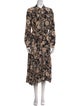Sézane Floral Print Long Dress