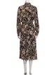Sézane Floral Print Long Dress